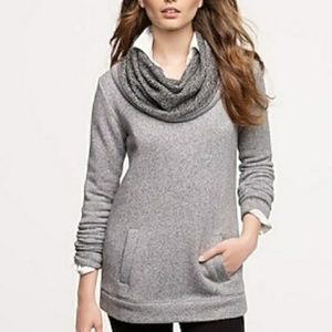 J. Crew Cowl Neck Light Green Sweater - M